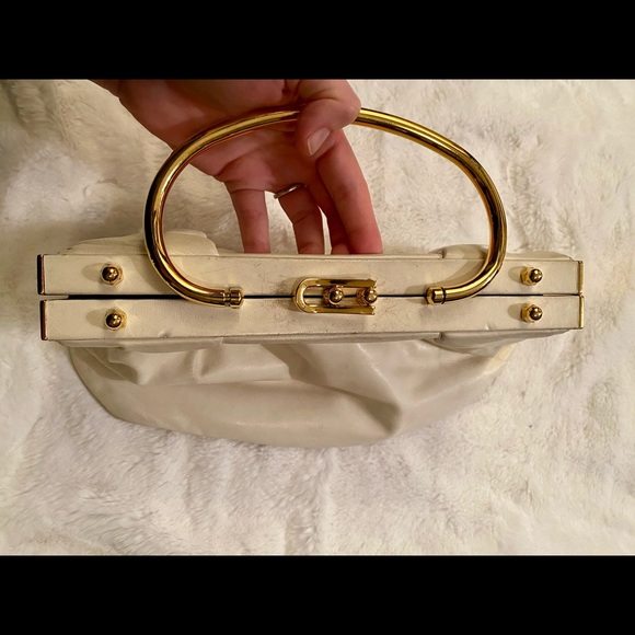 Miu Miu Gold Hardware Soft Calfskin Handbag - Picture 11 of 11